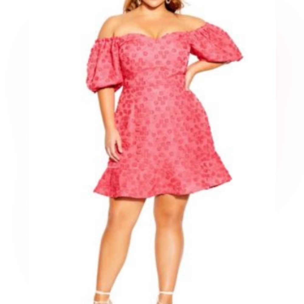 Plus size city chic dress